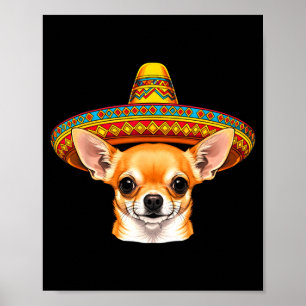 Poster graphisme de Chihuahua - fête des amateurs de chih