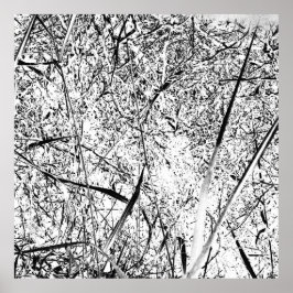 Poster Grass Alien blanc