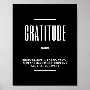 Poster Gratitude
