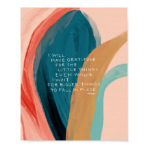 Gratitude pour les petites choses