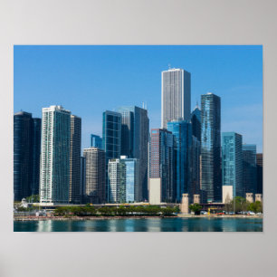 Poster Gratte-ciel de Chicago