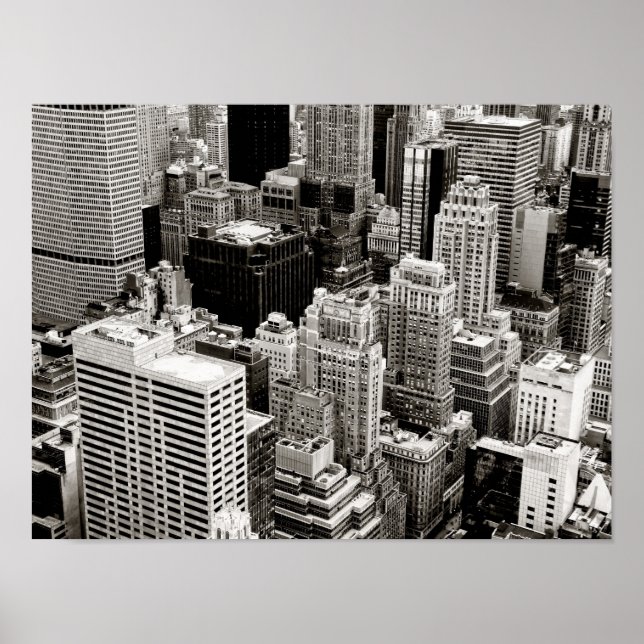 Poster Gratte-Ciel De New York (Devant)