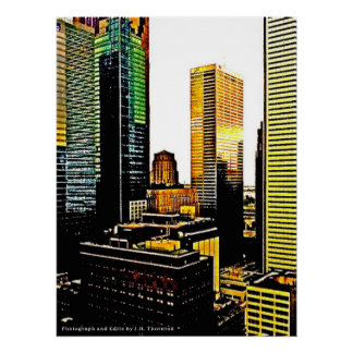 Poster Gratte-ciel de Toronto