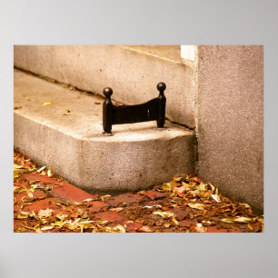 Poster Grattoir de botte de Beacon Hill