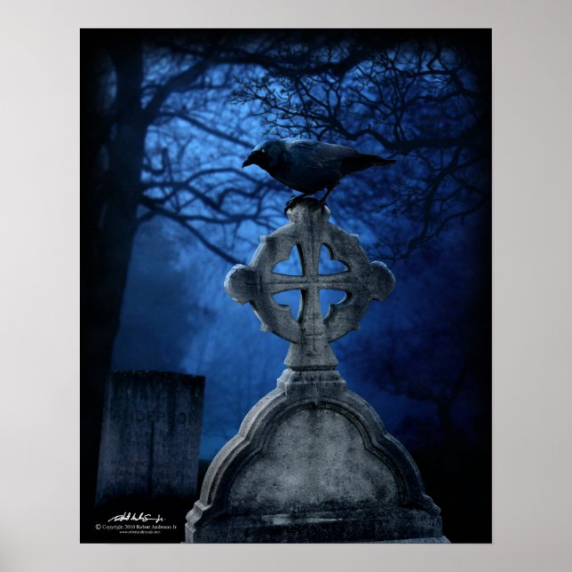 Poster Grave Raven 16x20 (Devant)