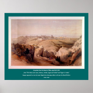 Poster Gravé sur pierre par Louis Haghe