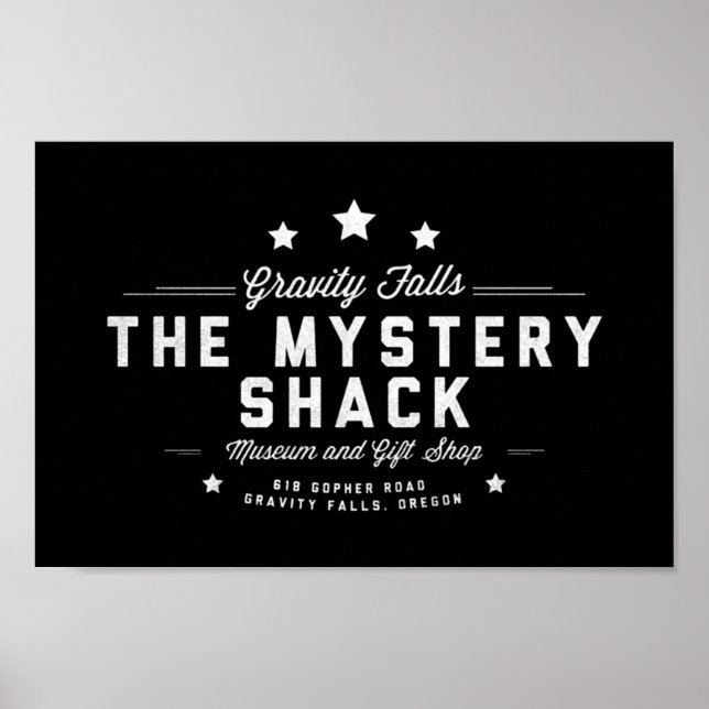 Poster Gravity Falls The Mystery Shack (Devant)
