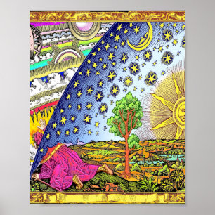 Poster Gravure flammarion