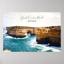 Poster Great Ocean Road Victoria Australie