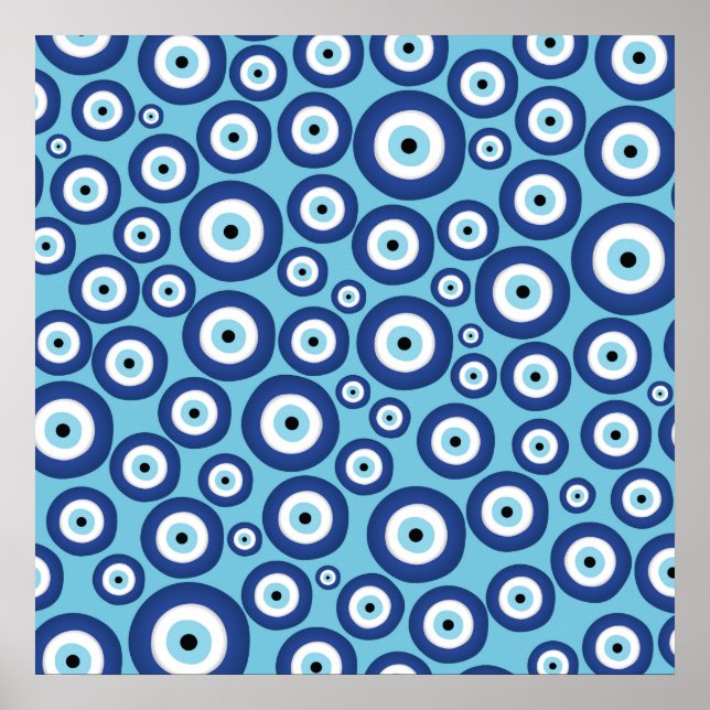 Poster Grec Mati Mataki - Motif maléfique Matiasma #2 (Devant)