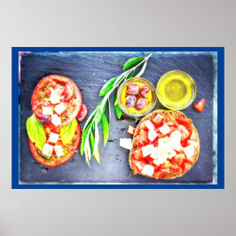 Poster "Grec & Méditerranéen" Belle Photo. Commandez dès 