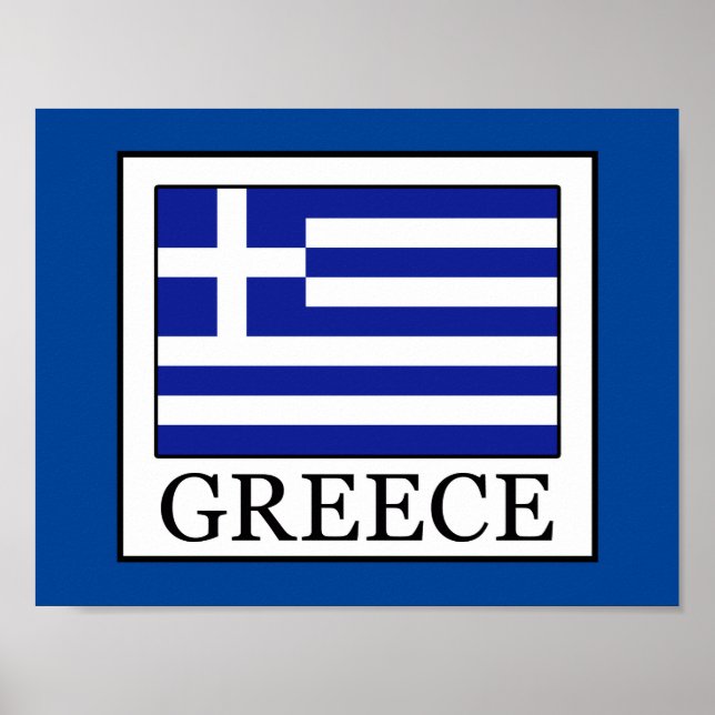 Poster Grèce (Devant)