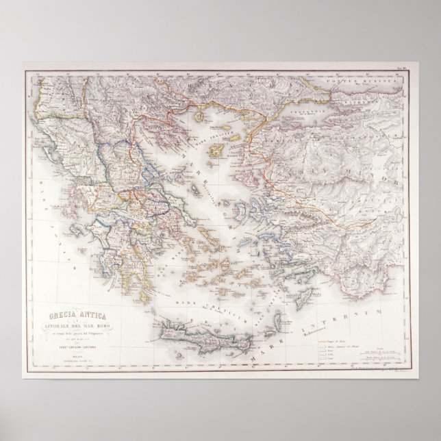 Poster Grèce antique (Devant)