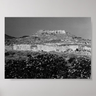 Poster Grèce vintage Athènes Mycenae Acopolis aperçu
