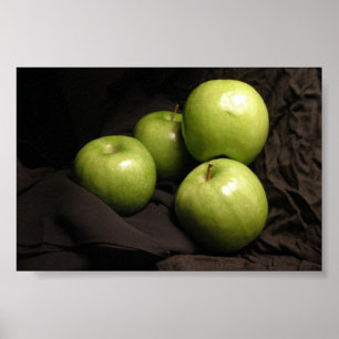 Poster Green Apples Too