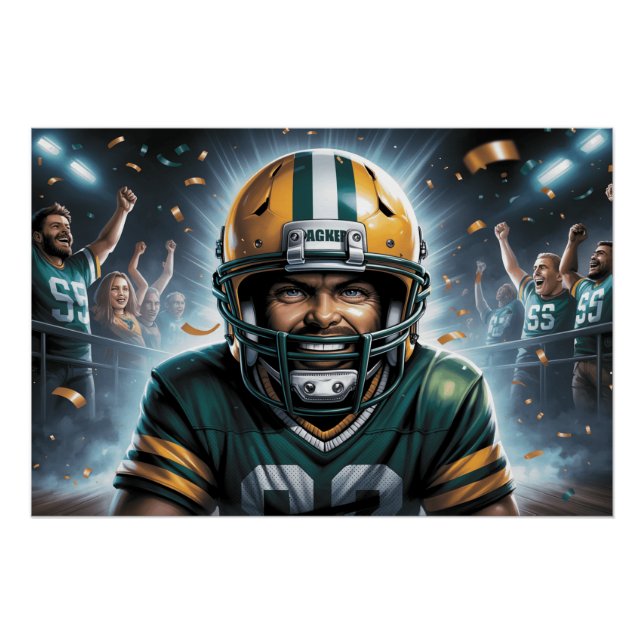 Poster Green Bay Packers 14 (Vorderseite)