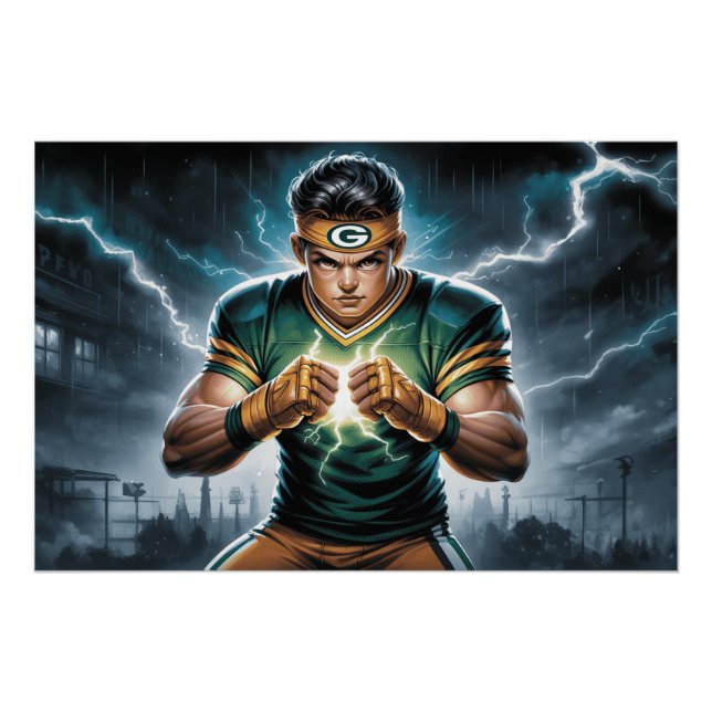 Poster Green Bay Packers 4 (Vorderseite)