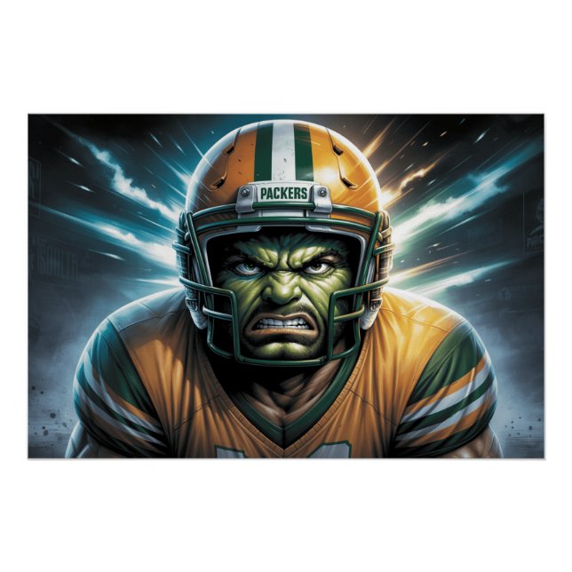 Poster Green Bay Packers 8 (Vorderseite)