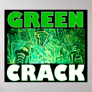 POSTER GREEN CRACK