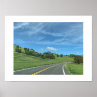 Green Road California Color Photography