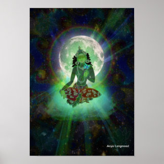 Poster "Green Tara"