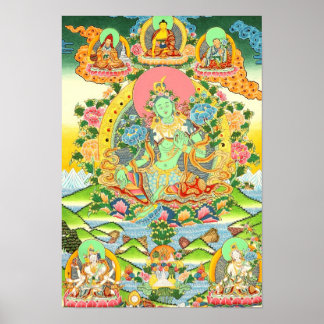 Poster Green Tara