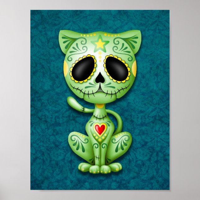 Poster Green Zombie Sugar (Devant)