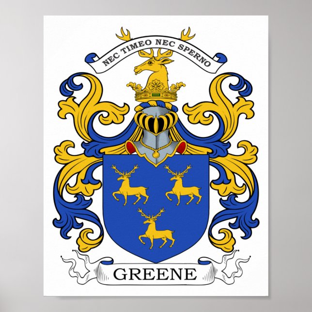 Poster Greene Custom (Devant)