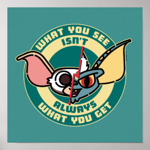 Poster Gremlins   Ce que vous voyez n'est pas toujours ce