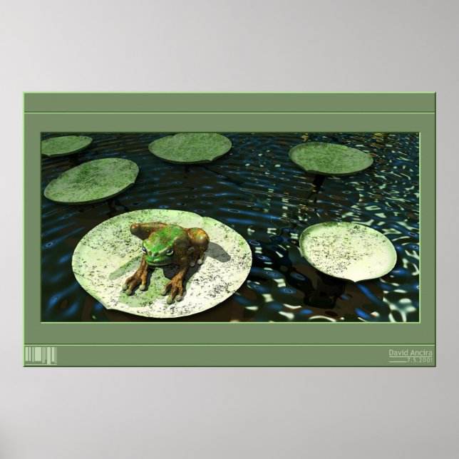 Poster Grenouille (Devant)