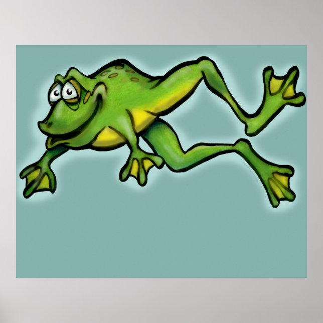 Poster Grenouille (Devant)
