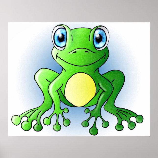 Poster Grenouille (Devant)