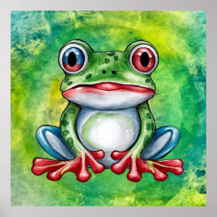 Poster Grenouille mûre