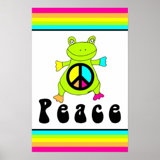 Poster Grenouille pacifique