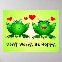 Grenouilles en amour Ne vous inquiétez pas être Ho