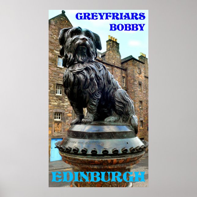 Poster greyfriars bobby edinburgh (Devant)