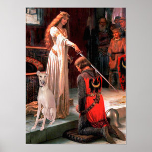 Poster Greyhound (fawn 2) - L'Accolade