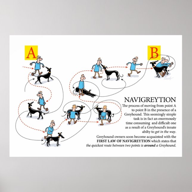 Poster Greyhound Glossaire Navigation (Devant)