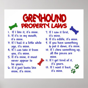POSTER GREYHOUND PL2