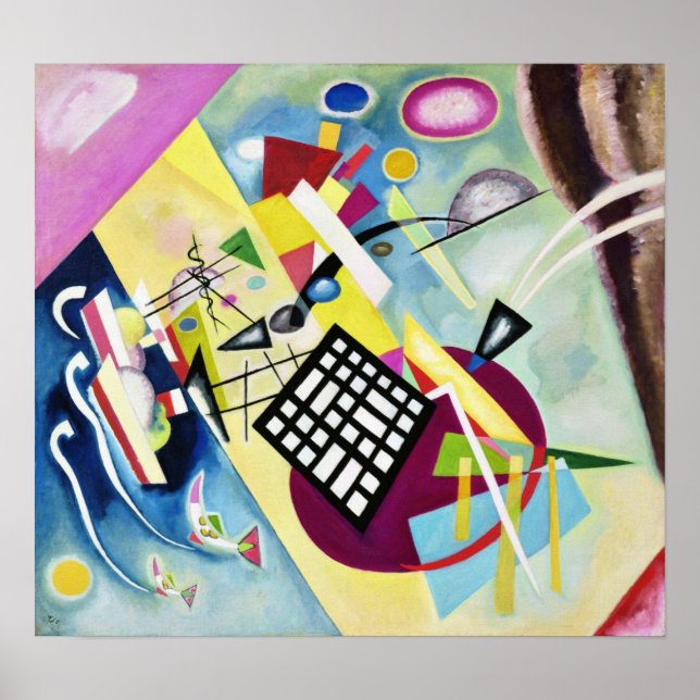 Poster Grille noire (Devant)