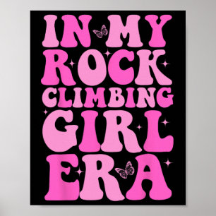 Poster Grimpeur Dans Mon Ère De Fille Grimpeuse De Montag