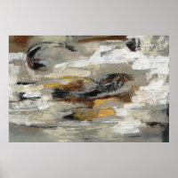 Gris Abstrait neutre | Silvia Vassileva