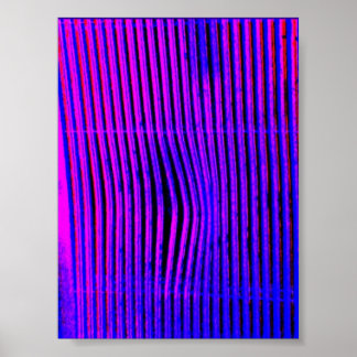 Poster Gris bleu