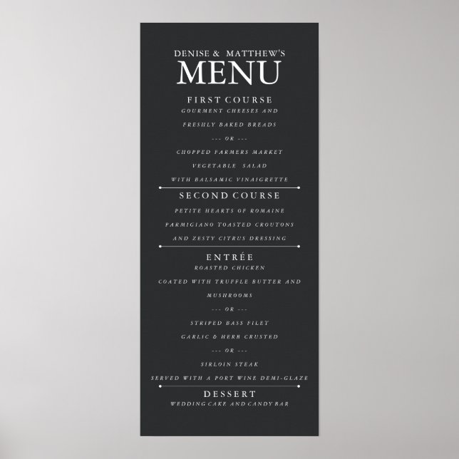 Poster Gris caviar (Devant)