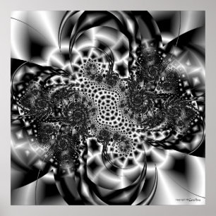 Poster Gris complexe