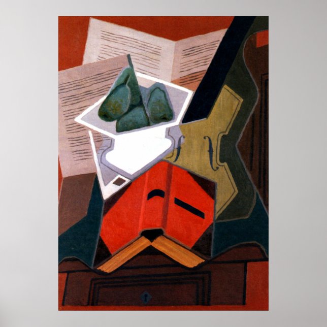 Poster Gris - Le Livre Rouge (Devant)