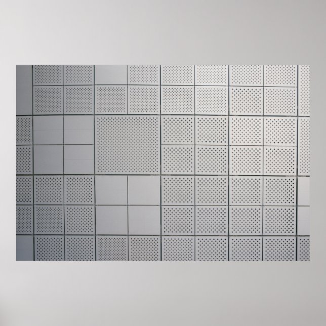 Poster Gris numérique (Devant)