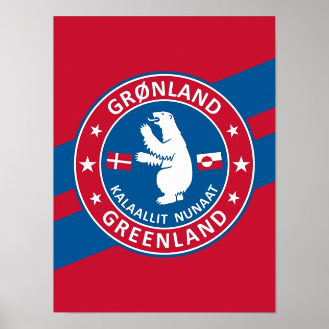 Poster Groenland (Devant)