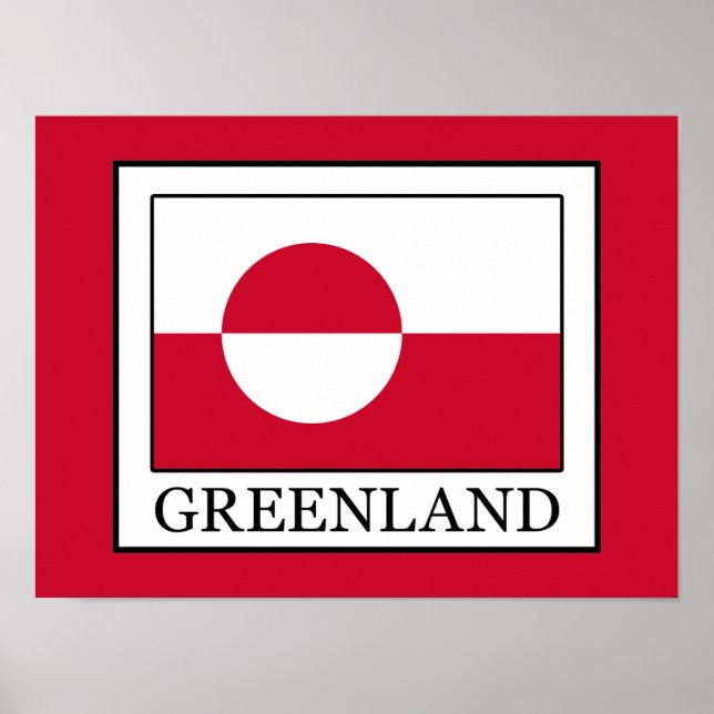 Poster Groenland (Devant)