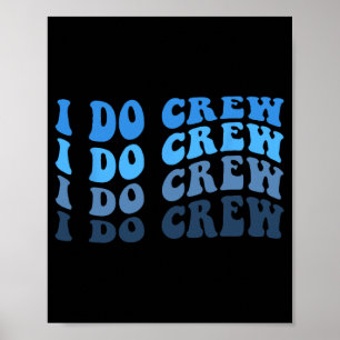 Poster Groom Et Moi, Crew Pour Mariage Bride Bachelorette